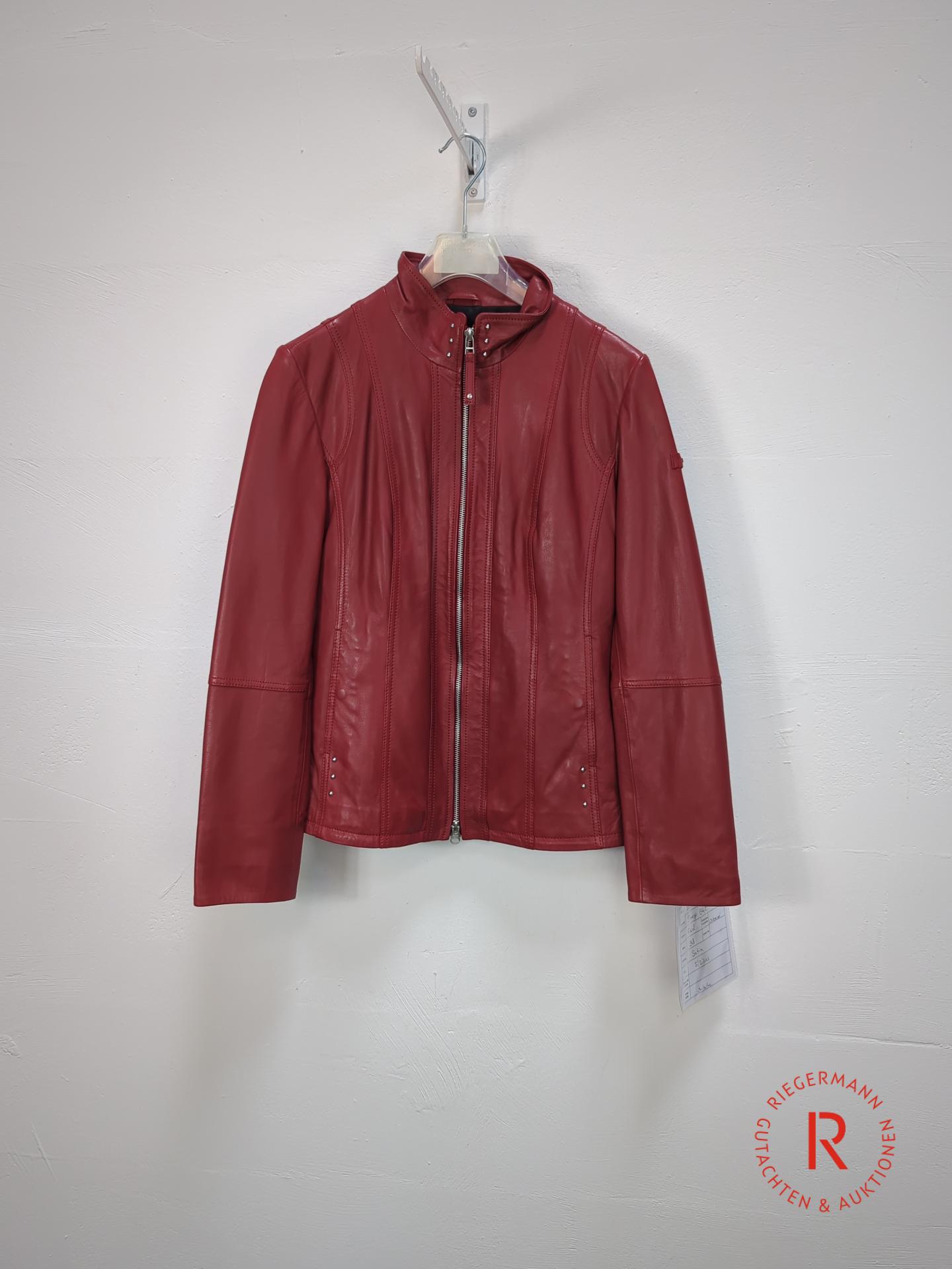 DAMEN LEDERJACKE GRÖSSE 38